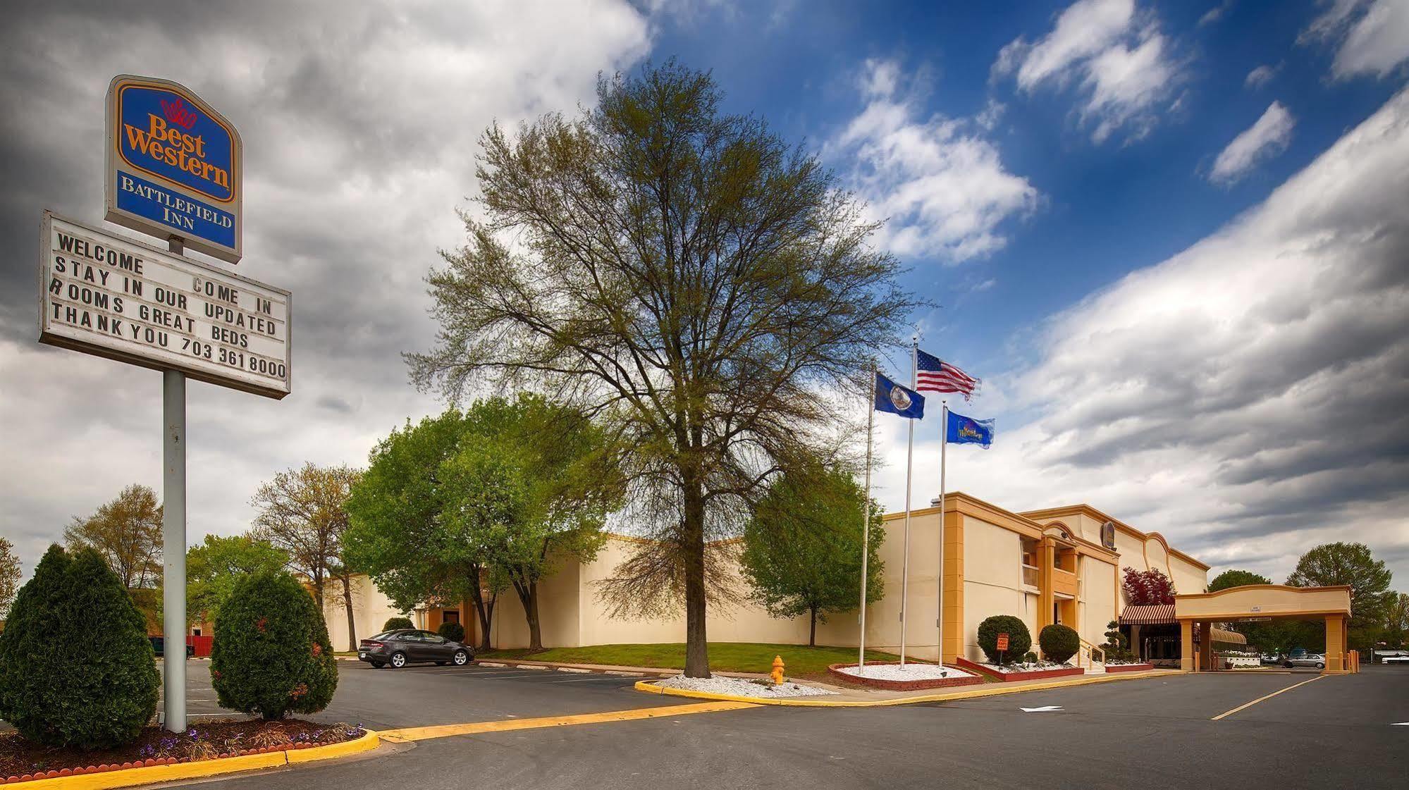 Best Western Battlefield Inn Manassas Eksteriør billede